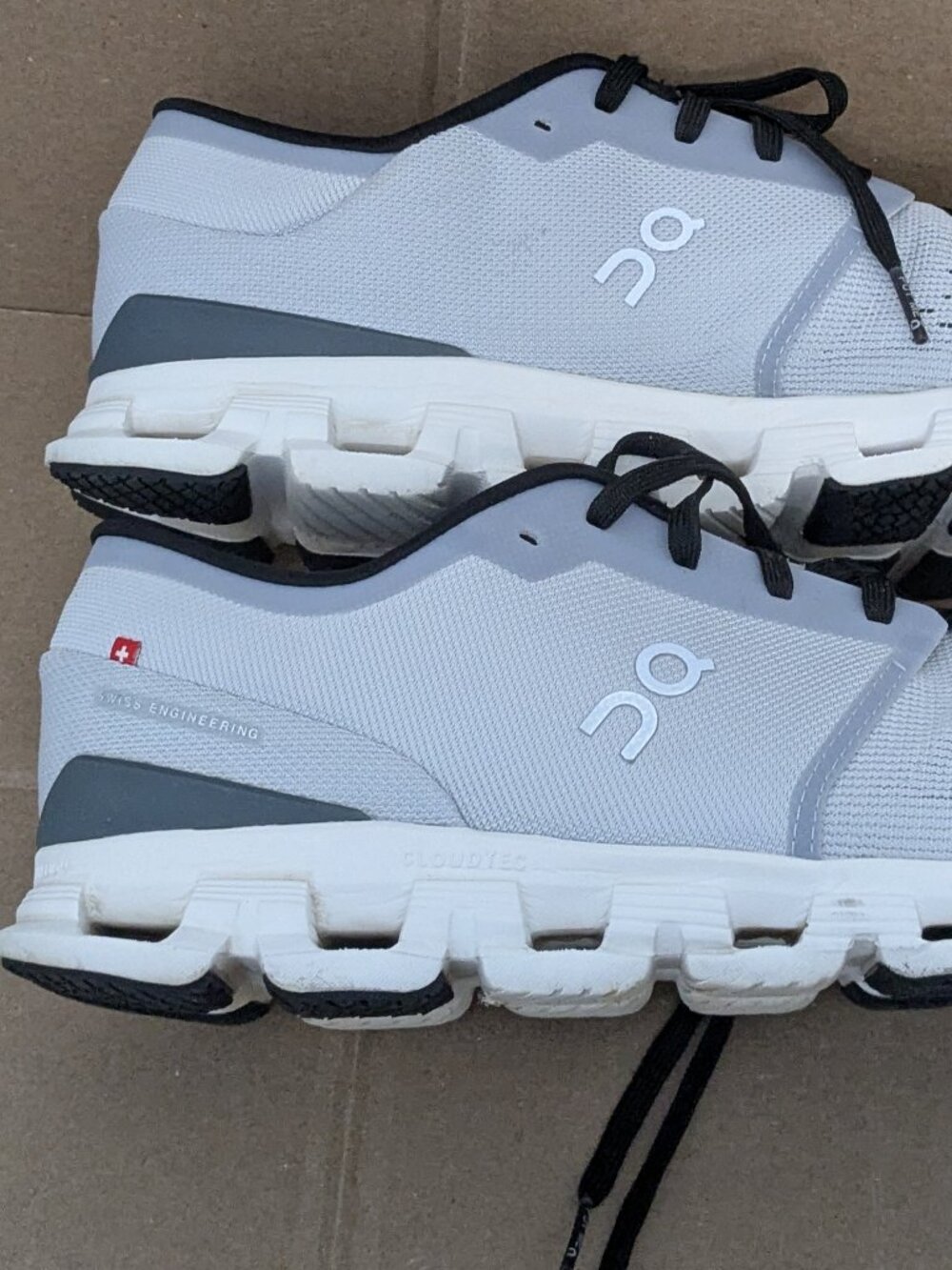 On Men's Sneaker Cloud X 4 3ME30041147 Glacier | Stone Size 14 - Picture 8 of 15